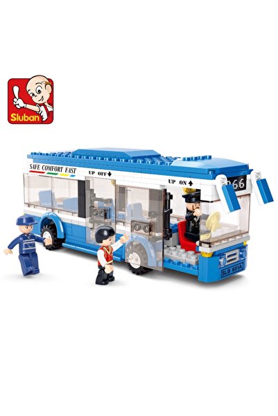 Choice ٢٣٨ قطعة بدون صندوق، ٢٣٨ قطعة، نموذج حافلة سلوبان ٠٣٣٠ من سلسلة المدين...