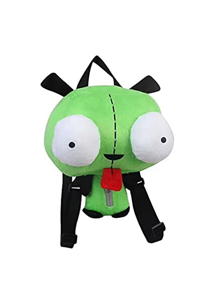 Choice A Cartoon alien Invader.Zim Jill dog children's backpack cartoon schoo...