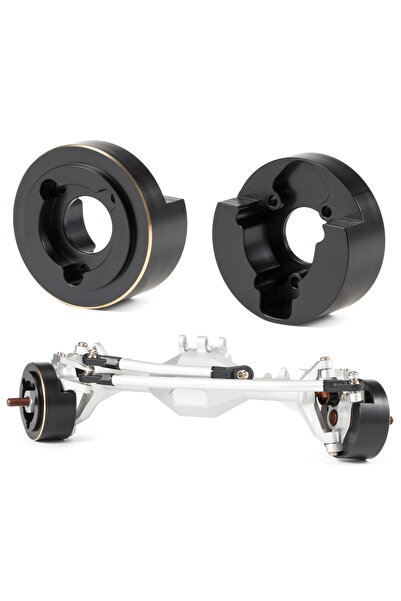 Choice قطعتان من أوزان مفصل البوابة النحاسية ذات الإزاحة المنخفضة لمحور فانكو...