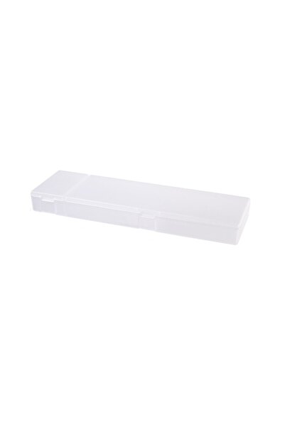 Choice L S/M/L Translucent Frosted Pencil Case Simple Plastic Pen Box Multifu...