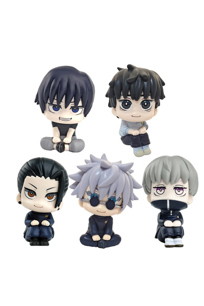 BANDAI 5 قطعة شخصيات جوجوتسو كايسن شخصيات كرتونية جوجو ساتورو الشكل جيتو سوجو...