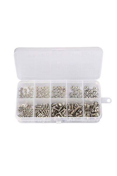 Choice 320pcs 320pcs Stainless Steel Screw Nut Bolt Assortment Kit M2 M2.5 M3...