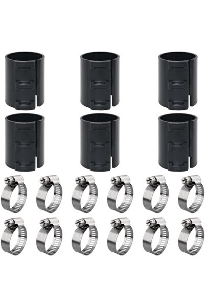 Choice 36PCS Stainless Steel Hose Clamps With Plastic Injection Tube Inner Li...