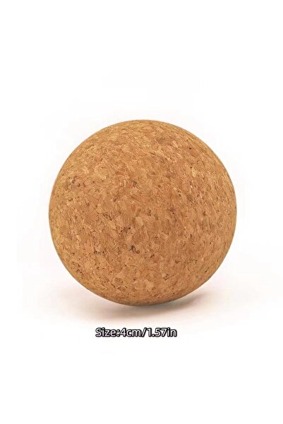 Choice 4CM Cork Massage Ball Back Massage Foot Massager Yoga Ball Tension Rel...
