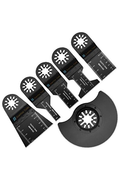 Choice Black 5PCS Carbide Tooth Oscillating Saw Blade Professional Cutting Fo...