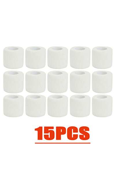 Choice 15pcs 5cm 3/15/30Pcs 5cm White First Aid Self Adhesive Cohesive Elasti...