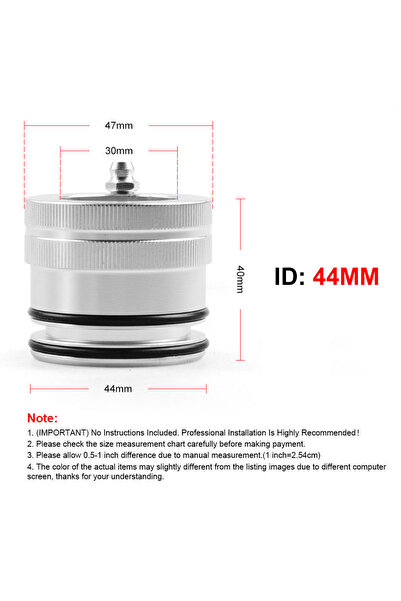 Choice طقم أدوات تشحيم محامل العجلات بمقاسات 44 مم، 35 مم، 39 مم، 40 مم، و44 ...