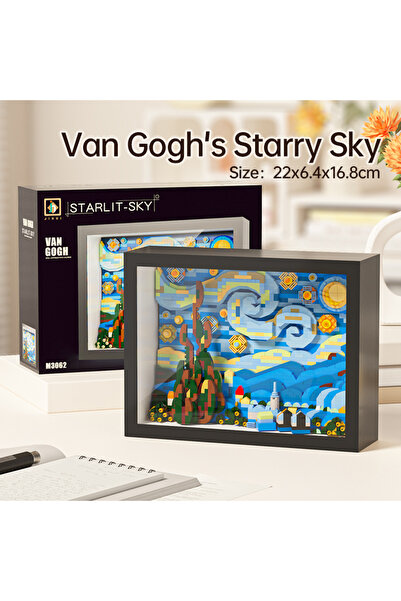 choice2 1568 قطعة، سلسلة لوحات عالمية شهيرة، 2025، مجموعة بناء تركيبية، ديكور...