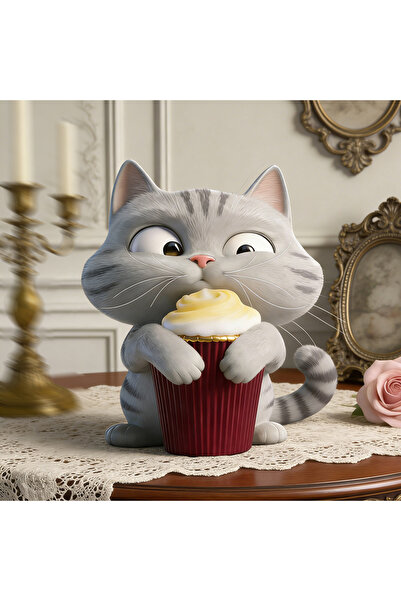 Choice Silicone molds for cats holding cakes, reusable resin molds, clay and ...