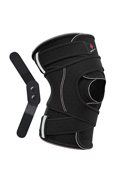 Choice L black NEENCA Hinged Knee Braces for Knee Pain Women Men Knee Support...