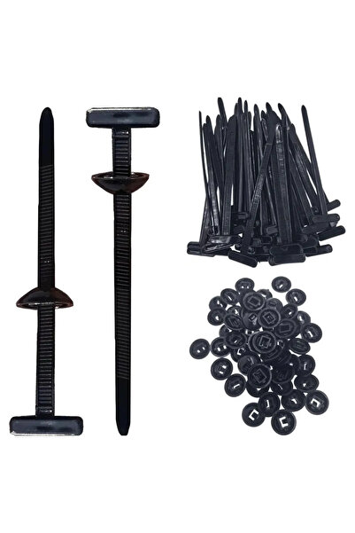 Choice 20 قطعة من مشابك ربط الكابلات العالمية المصنوعة من النايلون، وصلات بلا...