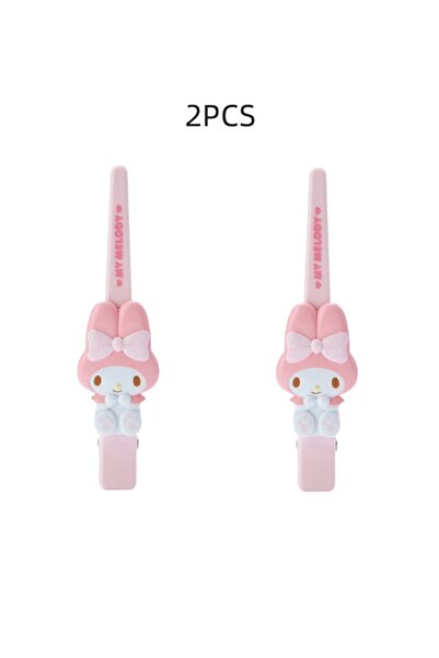 Choice1 2pcs My Melody 1/2pcs HelloKitty My Melody Kuromi Cinnamoroll Y2K Hai...