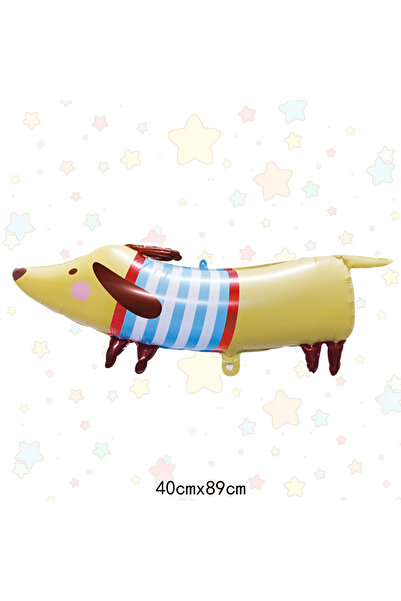 Choice Other Dachshund Cartoon Dog Ballons Bone Dachshund Pets Birthday Party...