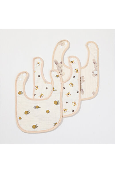 choice2 style 1 3pcs Newborn Bibs Baby Infant Bib Cotton Burp Cloths Bandana ...