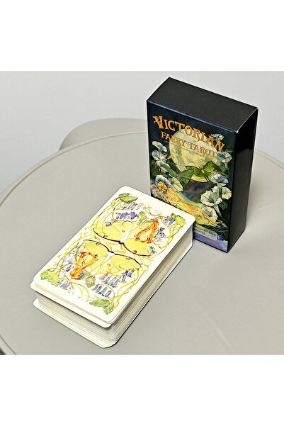 Choice Victorian Faery Tarot, 10.3*6cm Victorian Fairy Society with This Beau...