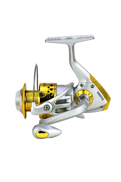 Choice6 بكرة صيد دوارة من سلسلة 7000 مقاس 12 بوصة، مناسبة لصيد الأسماك في الب...