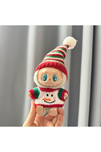 Choice طقم ملابس لابوبو مكون من قطعتين، لا دمية رجل ثلج، 17 سم، الإصدار 1/2/3...