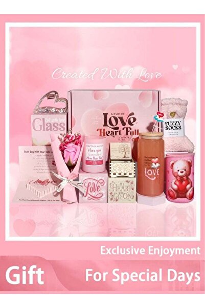 Generic Arabest Romantic Anniversary Gift for Wife - Glass Cup, Music Box & S...