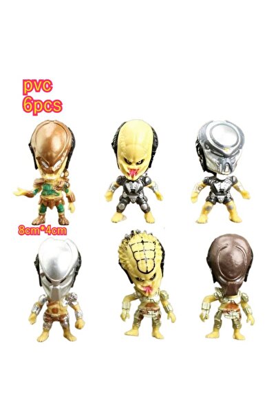 Choice 6 قطع من مجسمات شخصيات الحركة NECA Scale Ultimate P1 Jungle Hunter Jun...