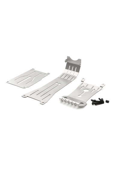 Choice 1PC Stainless Steel Chassis Armor Skid Plate Axle Protector for TAMIYA...