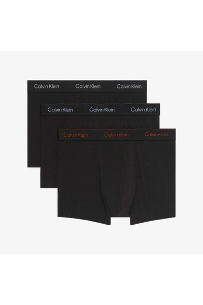 Calvin Klein Relaxed Fit 3' lü Erkek Siyah Boxer