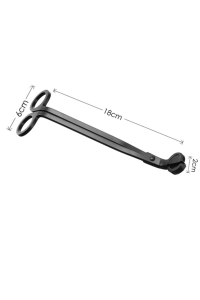 Choice 1pc Candle Wick Trimmer, Polished Stainless Steel Wick Clipper Cutter,...