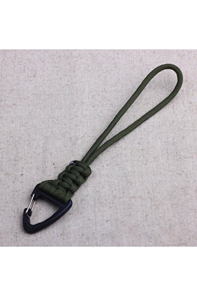 Choice سلسلة مفاتيح من حبل باراكورد أخضر، قطعة واحدة، طول 20 سم، 6 أنماط، حبل...