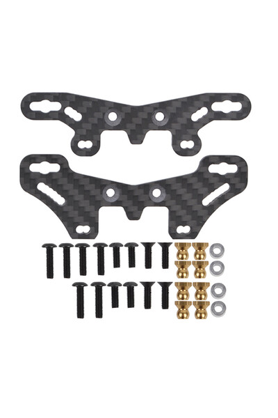 Choice مجموعة واحدة من ممتصات الصدمات الأمامية والخلفية، 65 مم، مصنوعة من ألي...