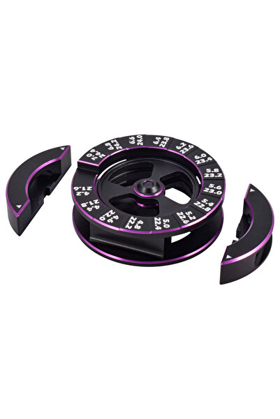 Choice PURPLE 9IMOD RC Chassis Droop Gauge 21-25mm 4.2-7.0mm Measureing Circl...