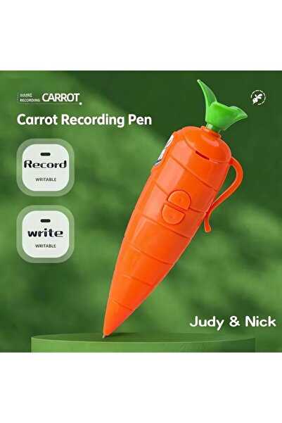 Choice 1 Judy & Nick-Carrot Voice Recorder, Toy with Electronic Sound, Can Wr...