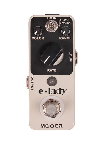 Choice دواسة تأثيرات جيتار MOOER E-Lady التناظرية فلانجر، وضعان (عادي/فلتر)، ...