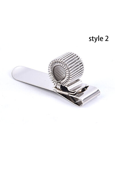 Choice4 Style 2 1Pcs Metal Spring Pen Holder Metal Pen Clips Elastic Loop Not...