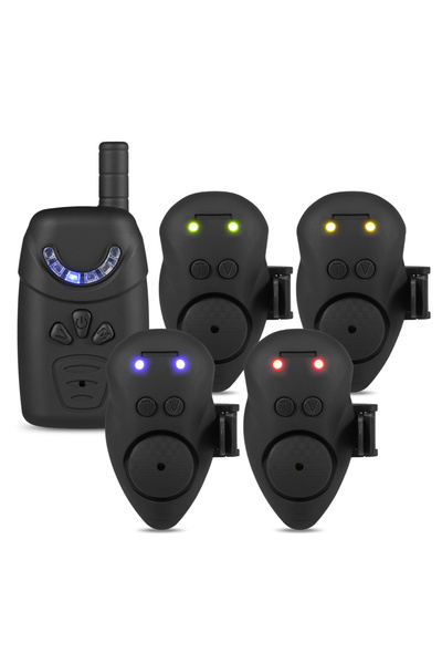 Choice1 JY-65-4 Lixada Fishing Bait Alarm Set with Portable Case Fishing Bait...