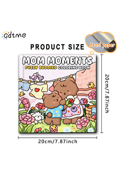 Choice كتاب تلوين رسوم متحركة إبداعي متعدد الاستخدامات، هدية مثالية لتخفيف ال...