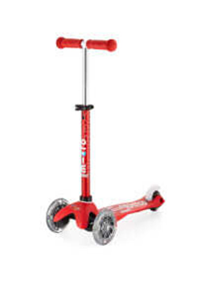 Micro Scooter Micro Mini Deluxe Red (Led) Scooter MMD052