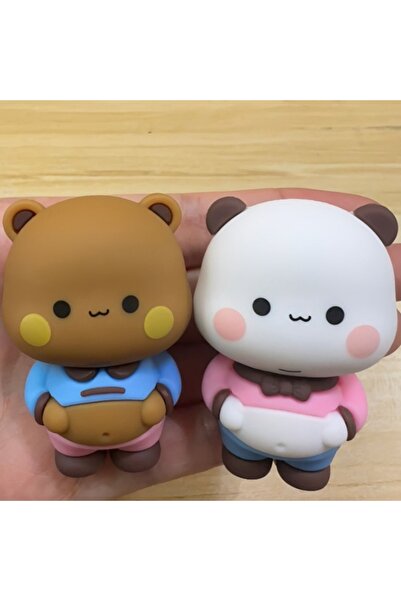 Choice مجسمات بوبو دودو المكتبية، مجسمات دب الباندا اللطيفة من سلسلة أنمي، إك...