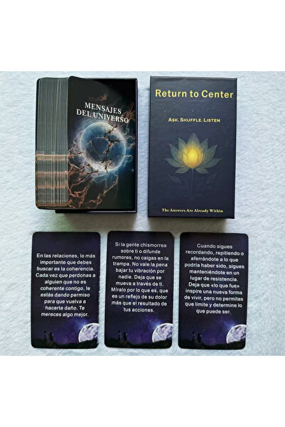 Choice D696 Spanish Oracle Cards, Universe Spirit Message Deck for Inner Expl...