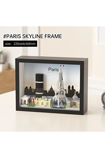 Choice1 بدون علبة أصلية، 748 قطعة، نموذج مباني معمارية إبداعية لمدينة، جسيمات...