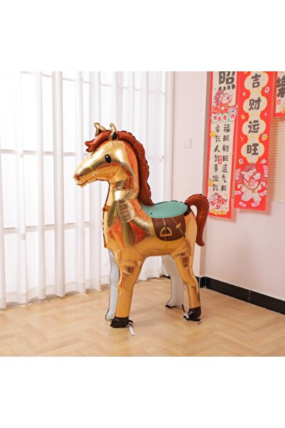 Choice others Horse-Gold 1PC Horse Aluminum Film Ballons Farm Animal Theme Bi...