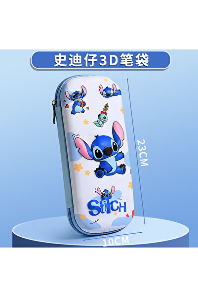 Choice مقلمة ستيتش الجديدة بتصميم كرتوني لطيف، سعة تخزين كبيرة للأدوات المكتب...