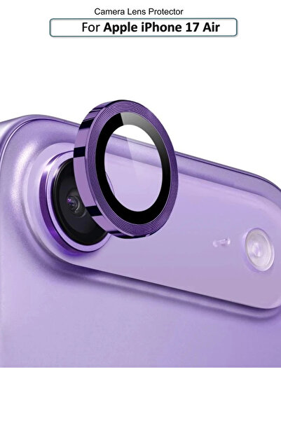 Generic Apple iPhone 17 Air - Premium Camera Lens Protector - Purple