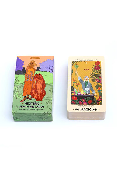 Choice 329 Neoteric Feminine Tarot Cards Modern Borderless Tarot Deck Board G...