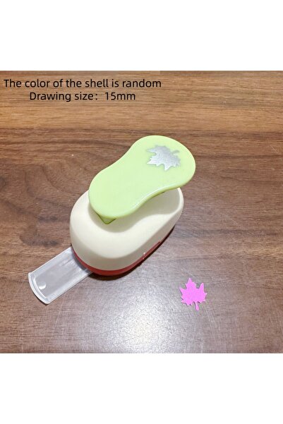 Choice 1 15mm Maple Leaf Embossing Machine Random Color Matching Multi Size S...
