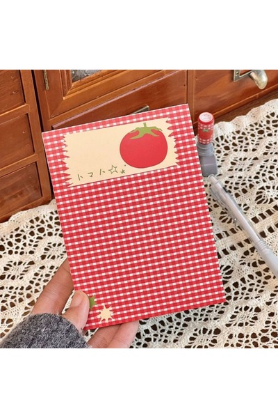 Choice A-78 sheets Lovely Tomato Notebook Thick Notepads with 78-96 Page Unli...