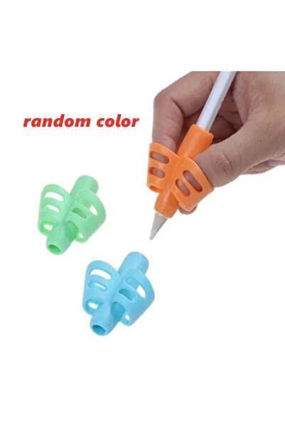 Choice3 3PCS-Random 3/12pcs Children Writing Pencil Pen Holder Kids Learning ...