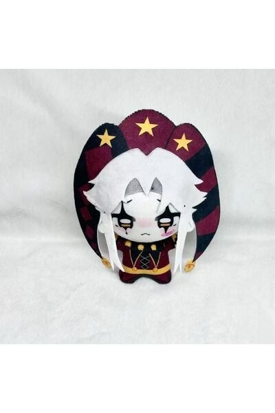 Choice دمية قطنية محشوة بطول 10 سم، بتصميم شخصية بييرو من سيرك الغرائب، مزينة...