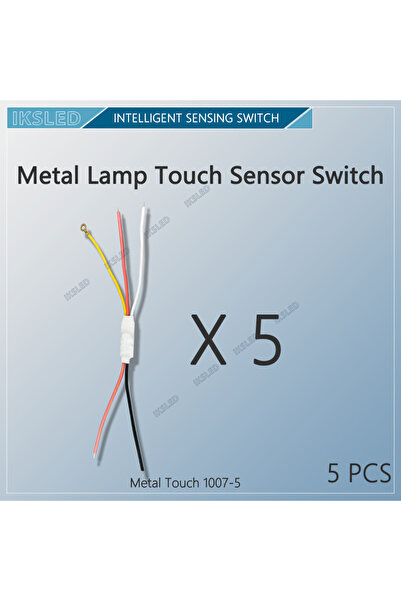 Choice مفتاح استشعار باللمس لمصباح معدني 1007-5، مفتاح معدني لمصباح مكتبي، شر...