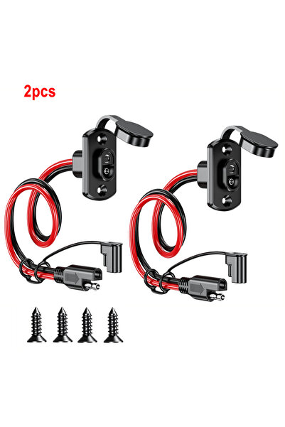 Choice قطعتان، نصف قطعة، محول SAE جديد، قابس ذكر إلى كابل أنثى، كابل تمديد SA...