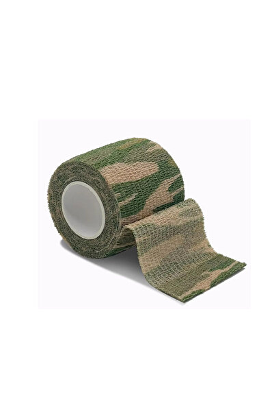 Choice67 2.5cm Forest camouflage 1/6pcs Elastic Wrap Tape Army Adhesive Outdo...
