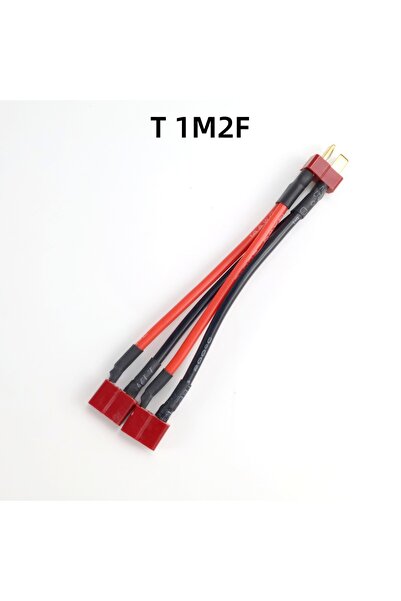 Choice 1 pcs T 1M2F cable T plug Parallel Battery Connector Male/Female Cable...
